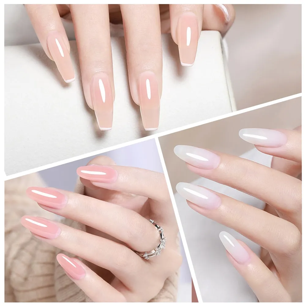 Venalisa Rubber Base Smalto Gel 6x7,5ml Nude Rosa Rinforzante