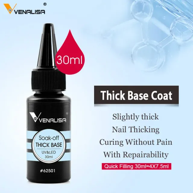 Venalisa Thick Base Coat 30ml base spessa HEMA free