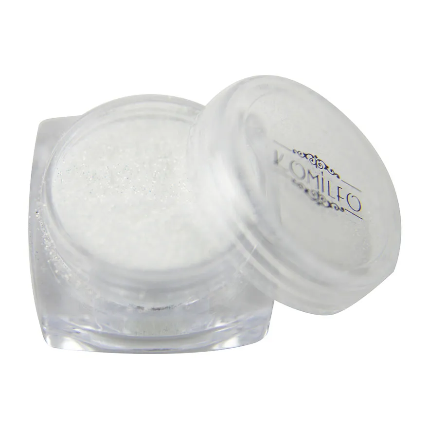 Komilfo Spangles 028 glitter unghie 2,5 g arancio rosso