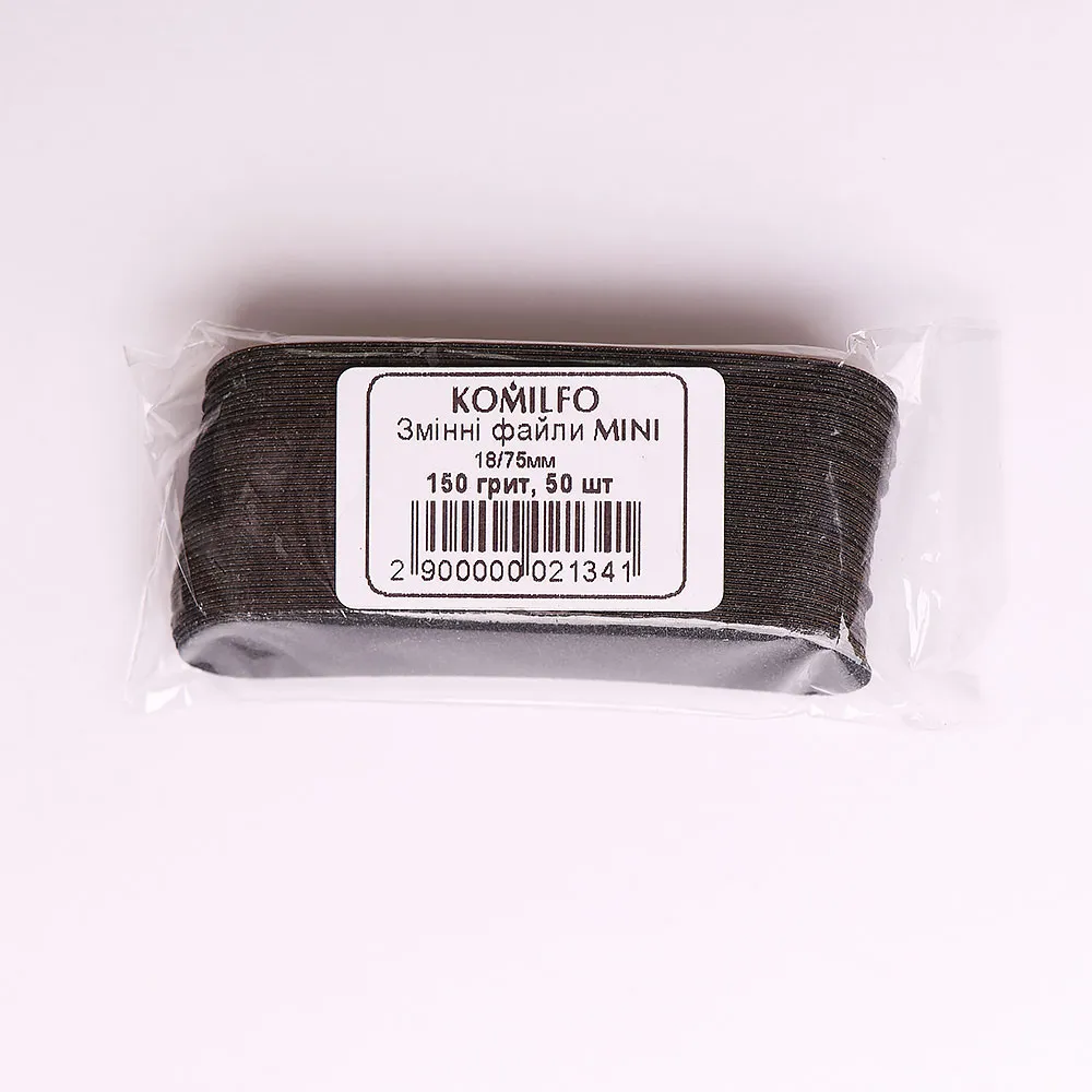 Komilfo Mini lime monouso 150 grana 18/75 mm 50 pz abrasive