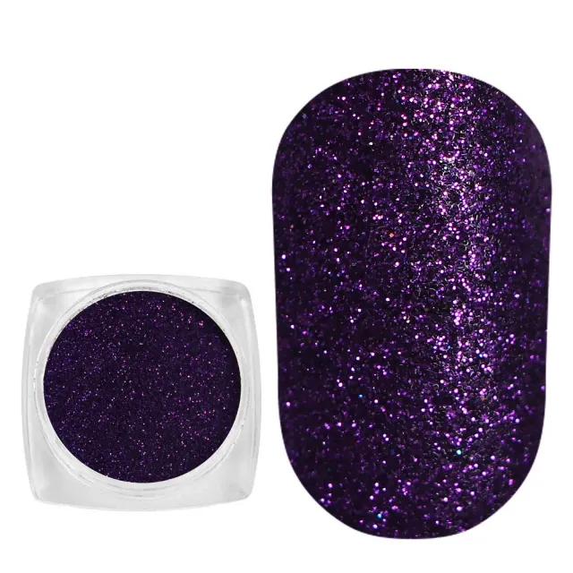 Komilfo Spangles 043 glitter unghie viola 0,08 mm 2,5 g