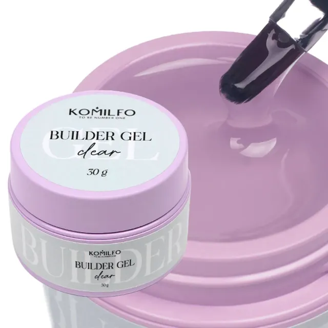 Komilfo Builder Gel costruttore trasparente 30 g medio