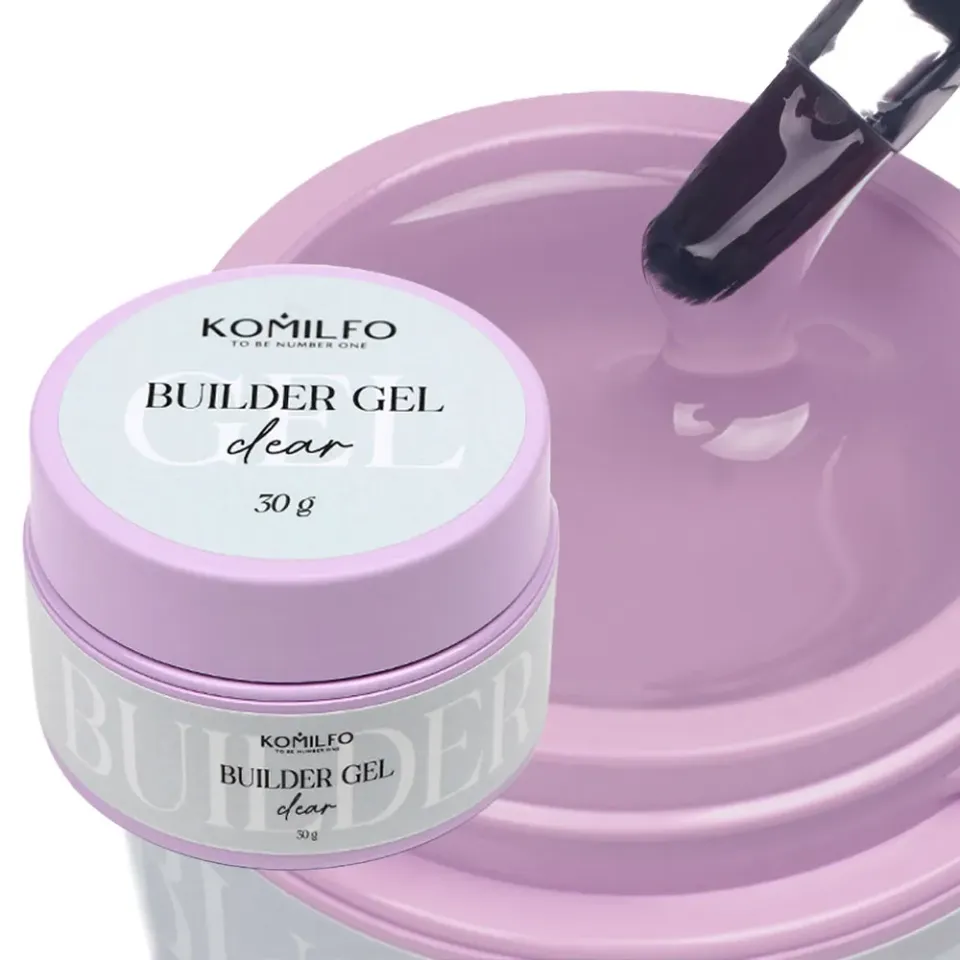 Komilfo Builder Gel costruttore trasparente 30 g medio