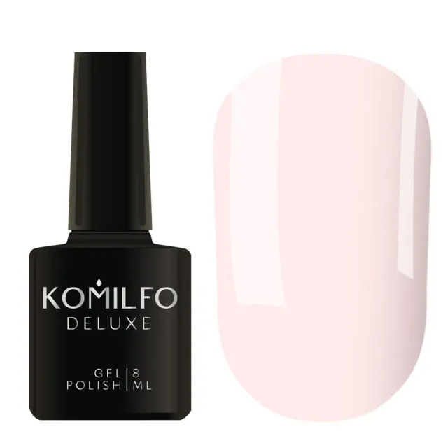 Komilfo Deluxe Series D032 smalto gel rosa 8 ml coprente