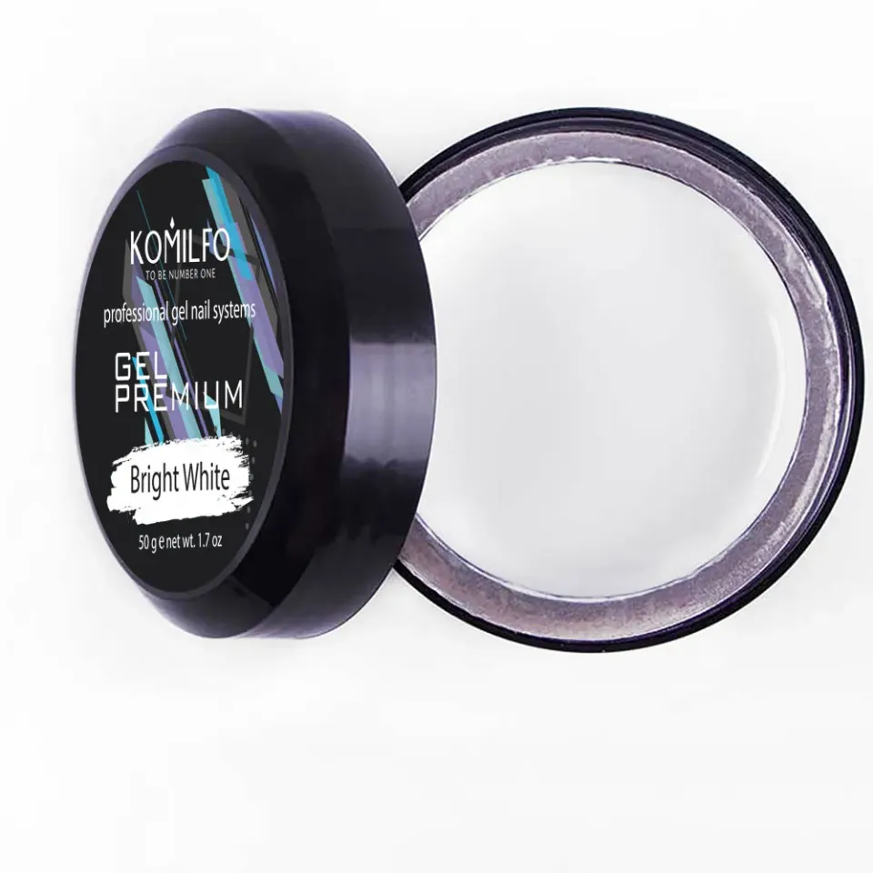 Komilfo Gel Premium Bright White Gel Ricostruzione 50 g