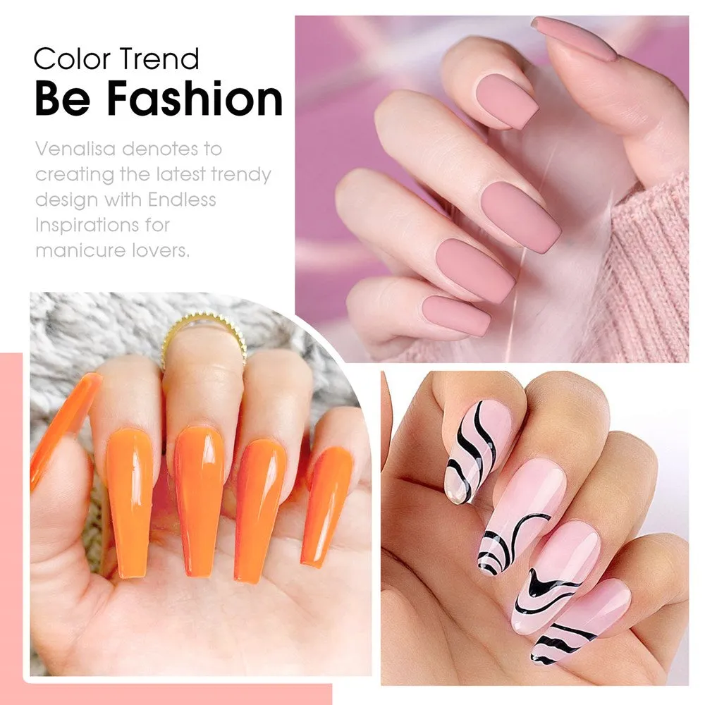 Venalisa Sunset Glow smalti semipermanenti 6x7,5ml HEMA free