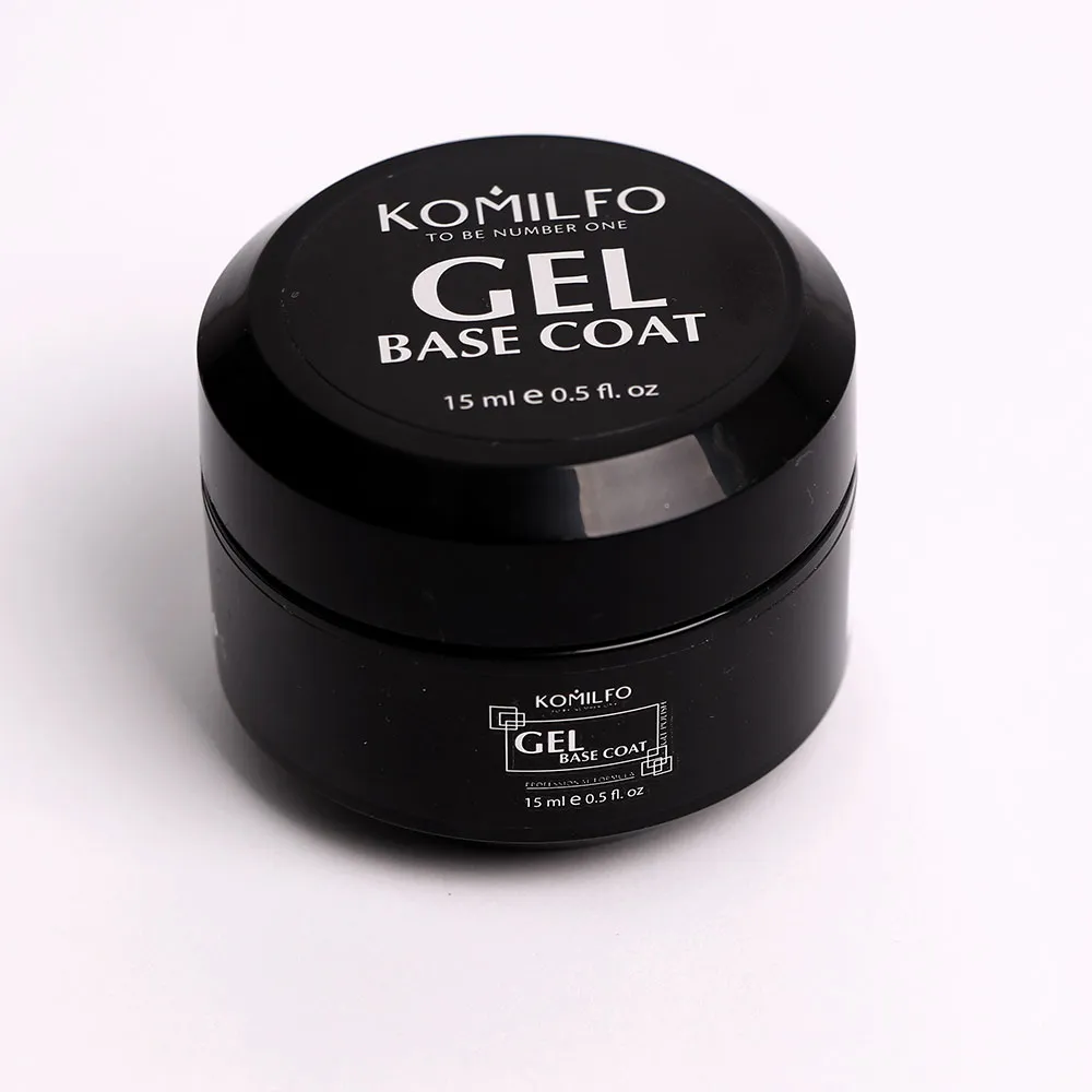 Komilfo Gel Base Coat base correttore senza pennello 15 ml rinforzante