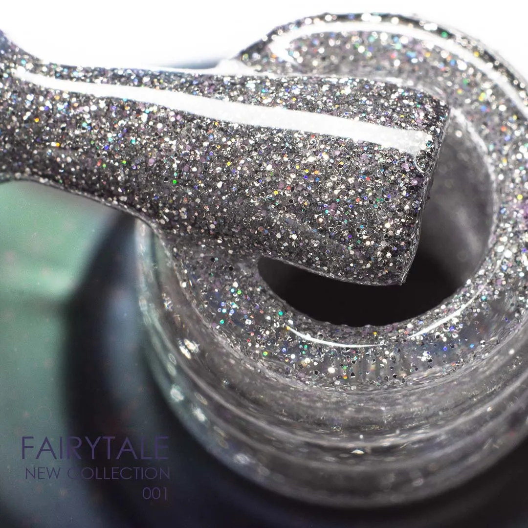 Komilfo Fairytale Cat Eye 001 smalto magnetico 8 ml argento
