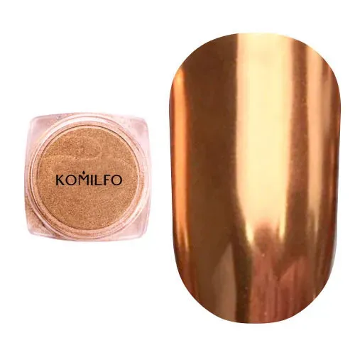 Komilfo Mirror Powder 004 polvere unghie bronzo 0,5 g