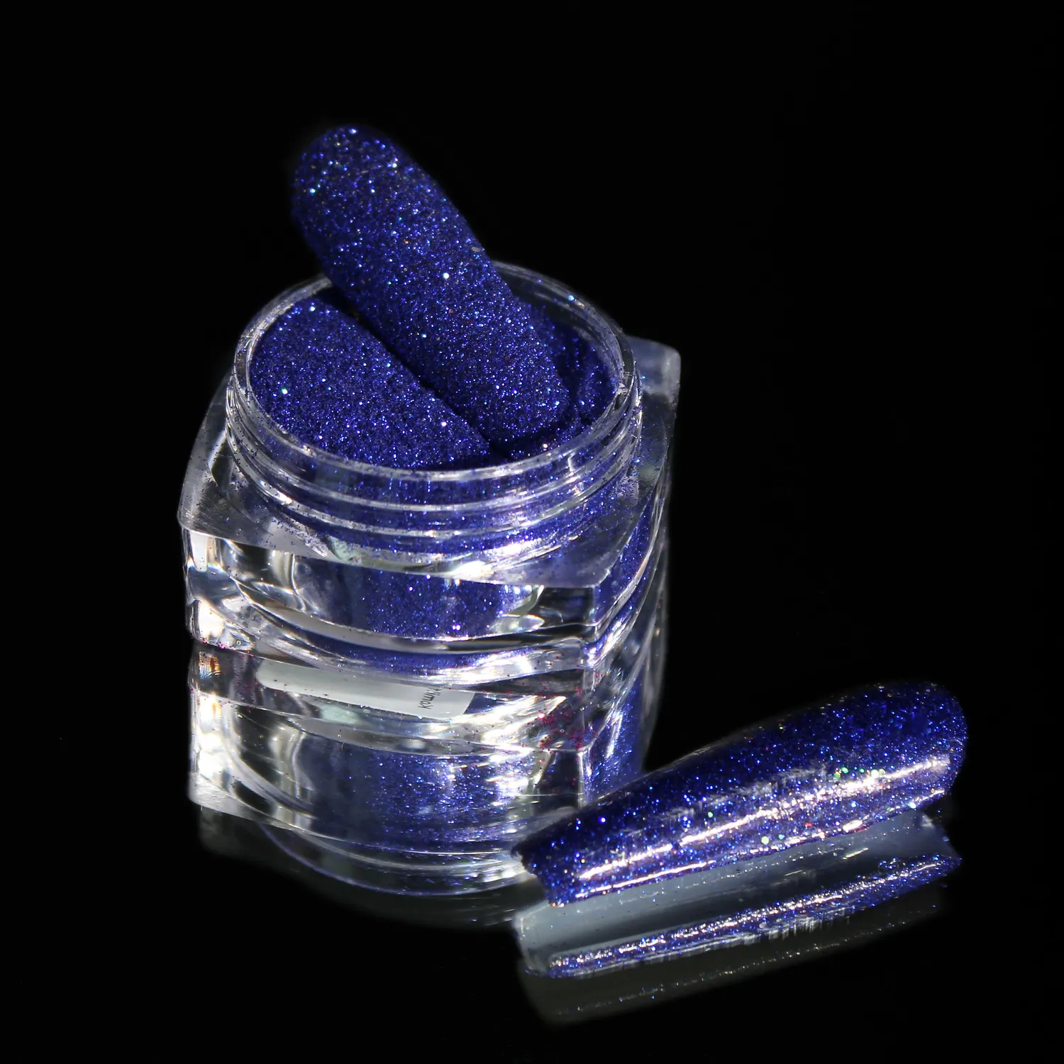 Komilfo Spangles 051 glitter unghie 2,5 g blu-viola