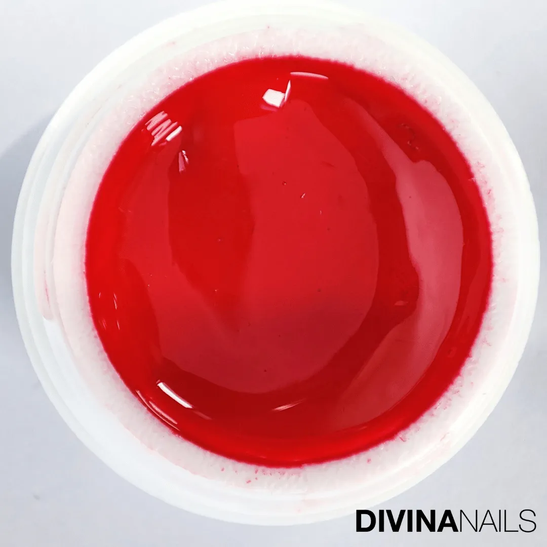 Diva Nails The Color Gel rosso 5ml coprente