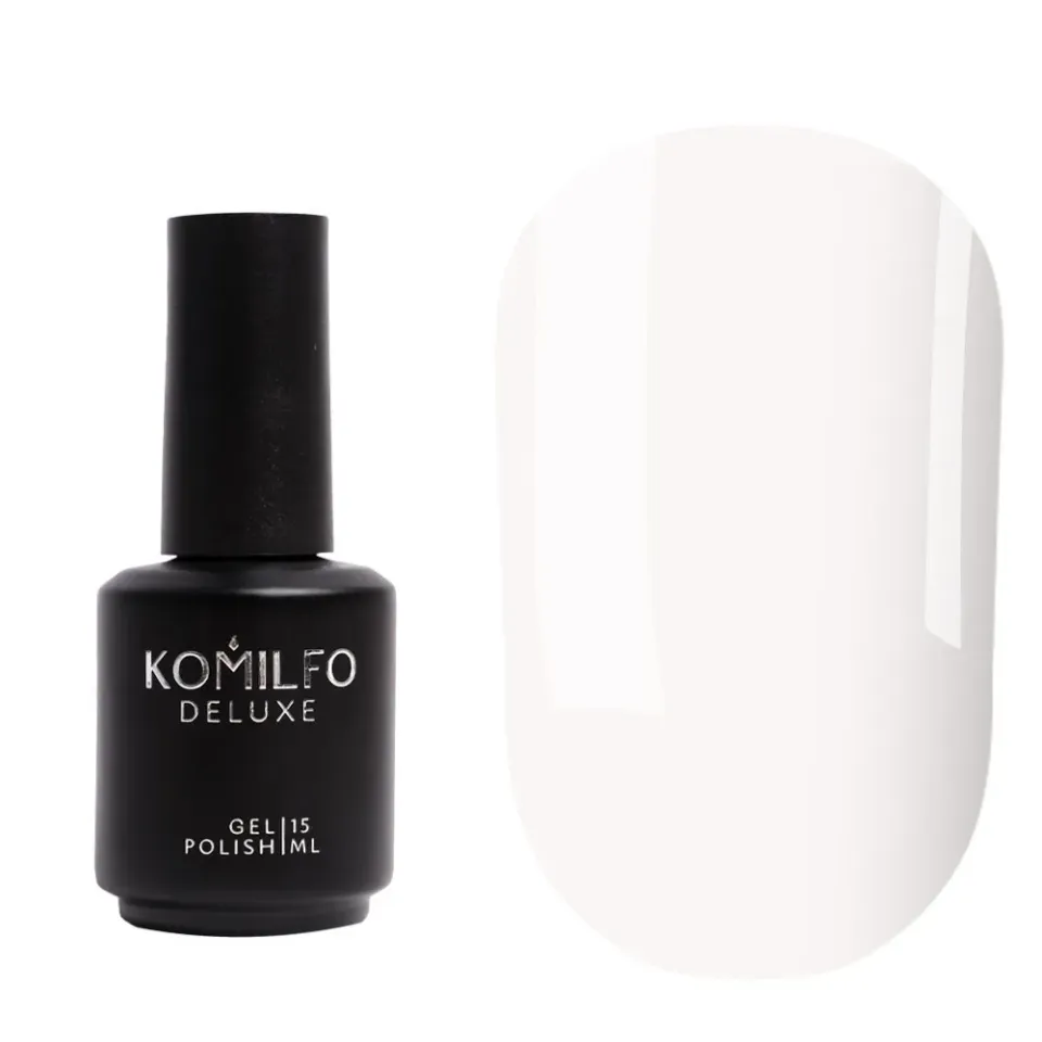 Komilfo Milky White Base base unghie 15 ml bianco latte