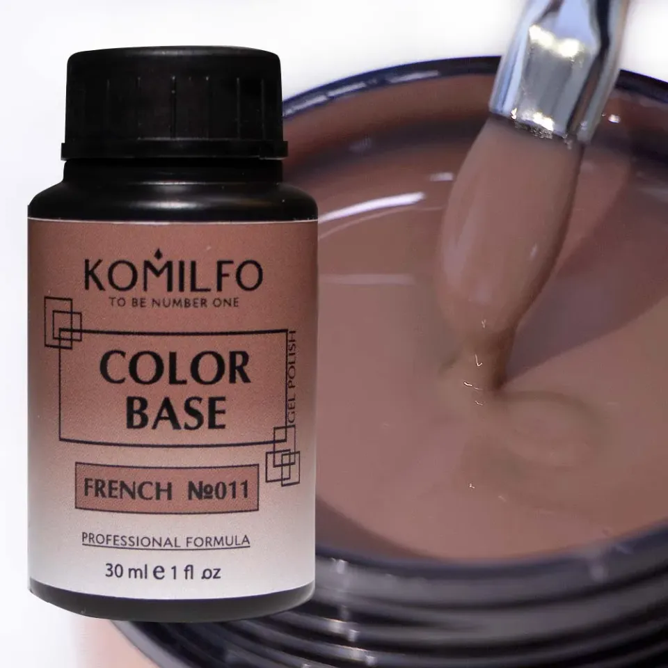 Komilfo Color Base French 011 base french 30 ml nude