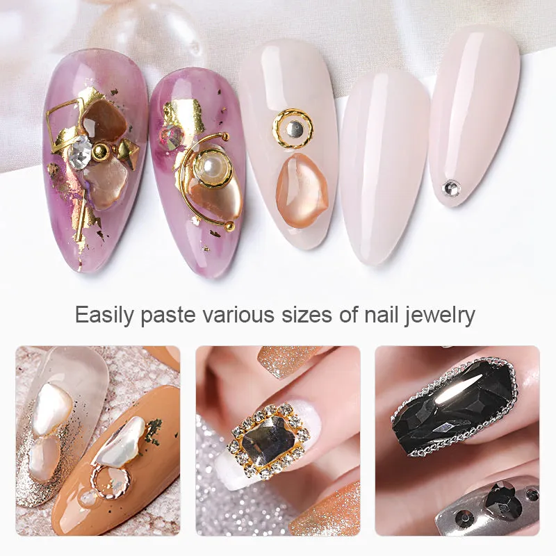 Venalisa Diamond Sticky Gel colla unghie 10g per strass no wipe