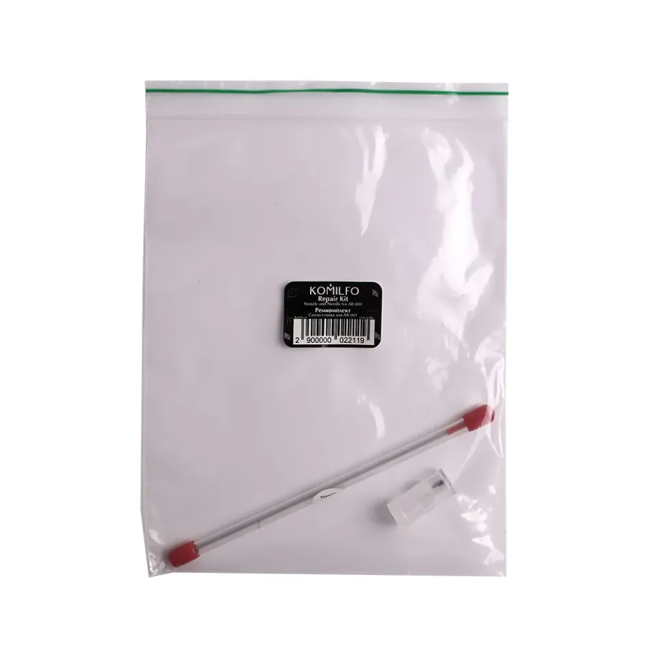 Komilfo AR-001 kit riparazione aerografo ago e ugello 0,25