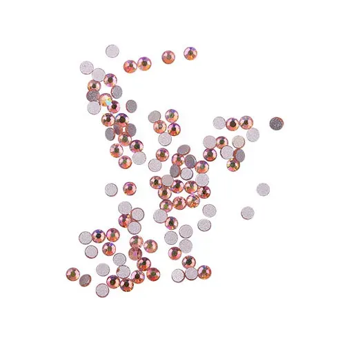 Komilfo Rhinestones strass Light Peach AB misura 3 100 pz