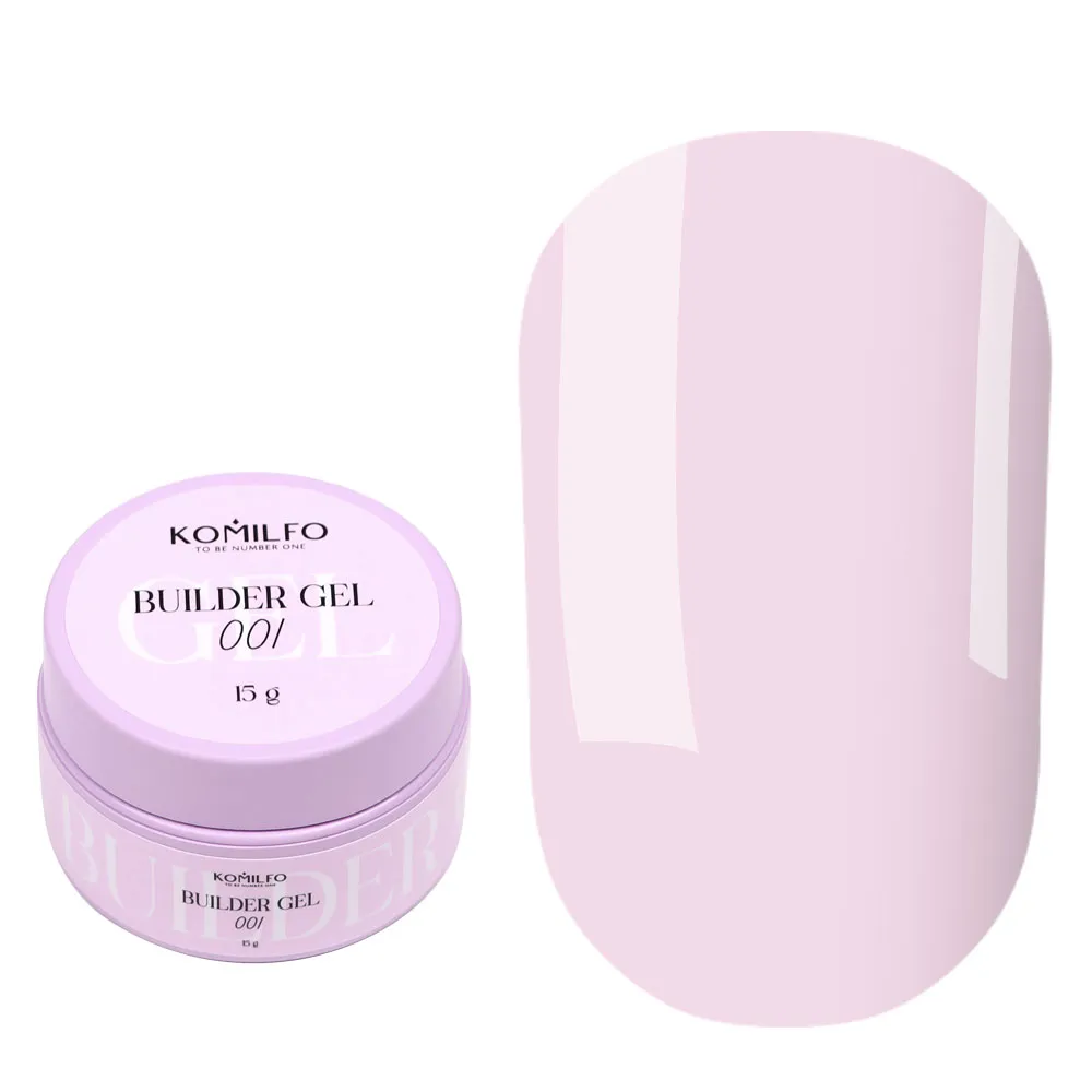 Komilfo Builder Gel 001 gel costruttore 30 g medio-viscoso
