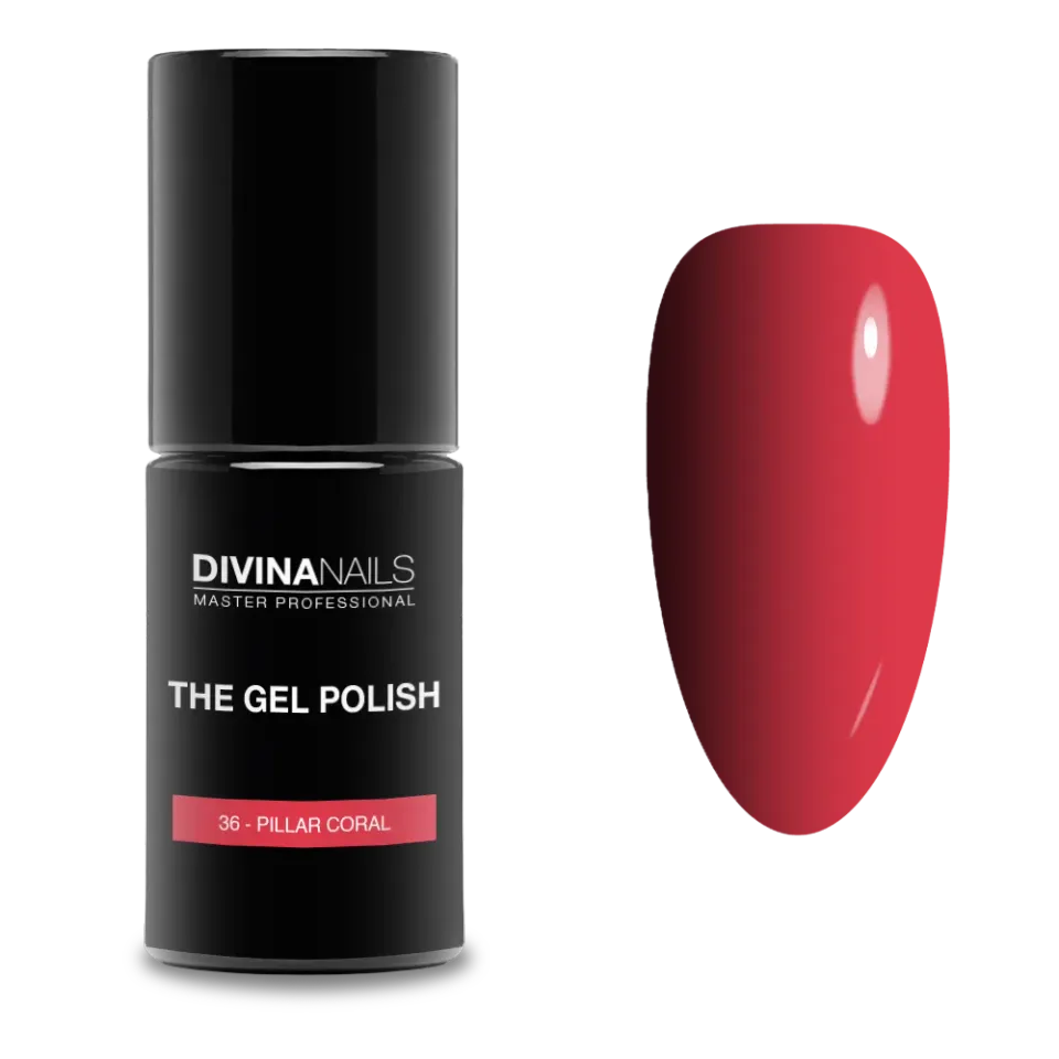 Diva Nails The Gel Polish 36 Pillar Coral semipermanente 8ml