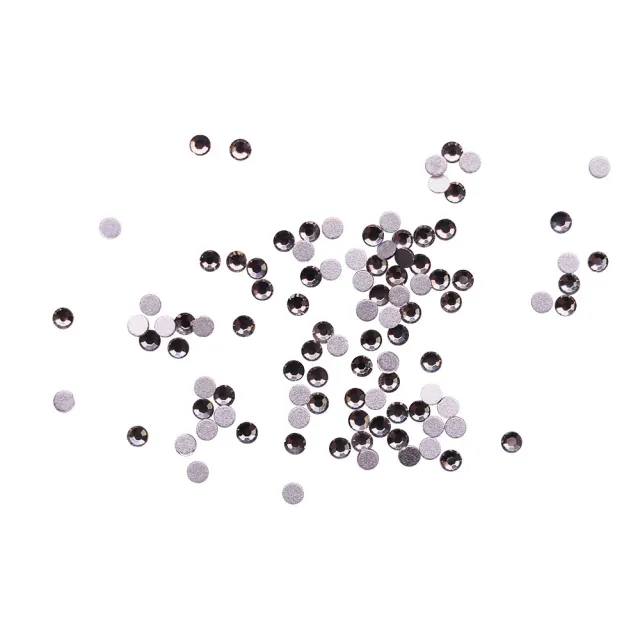 Komilfo Bk.Diamond strass unghie misura 4 100 pz brillanti