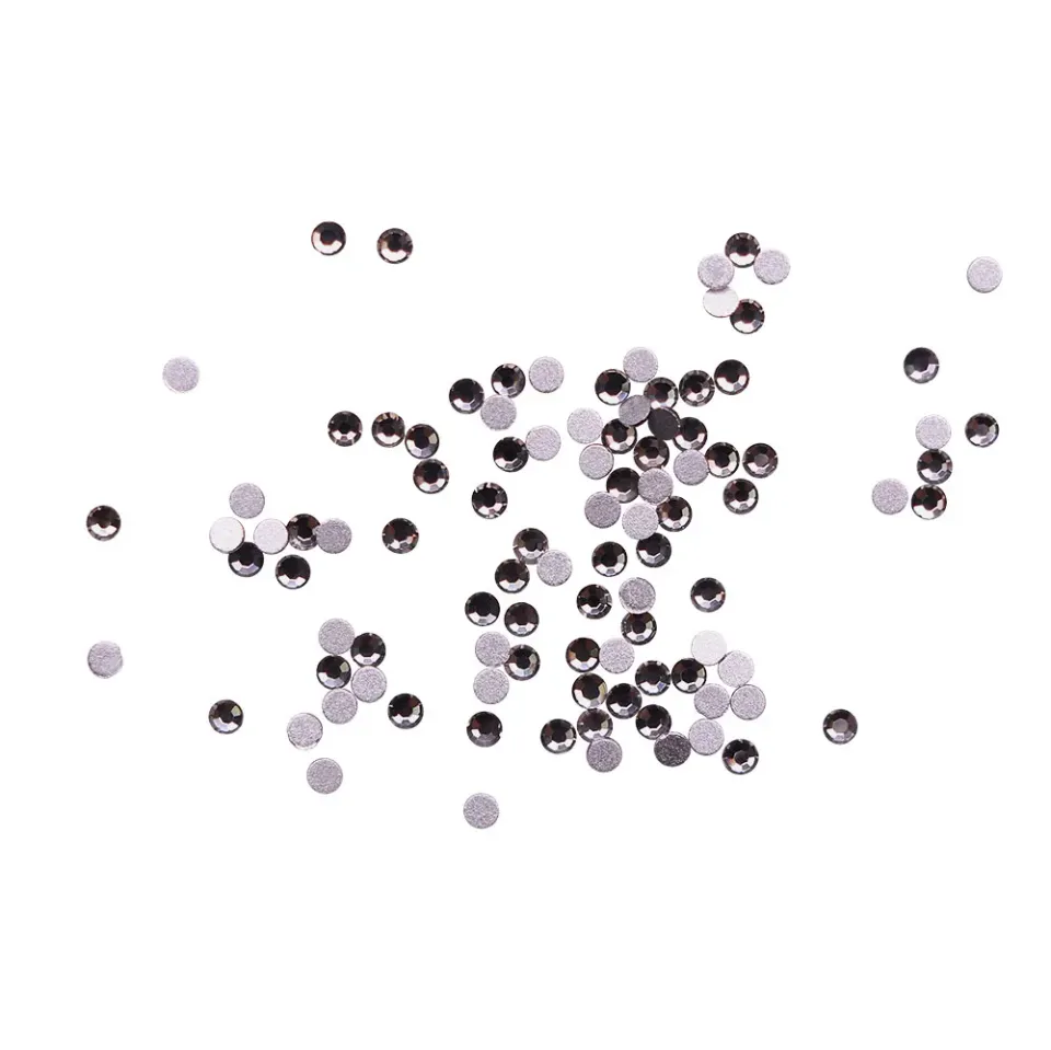 Komilfo Bk.Diamond strass unghie misura 4 100 pz brillanti
