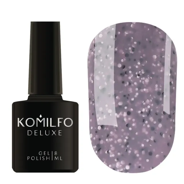 Komilfo Stone ST001 smalto semipermanente grigio pietra 8 ml effetto