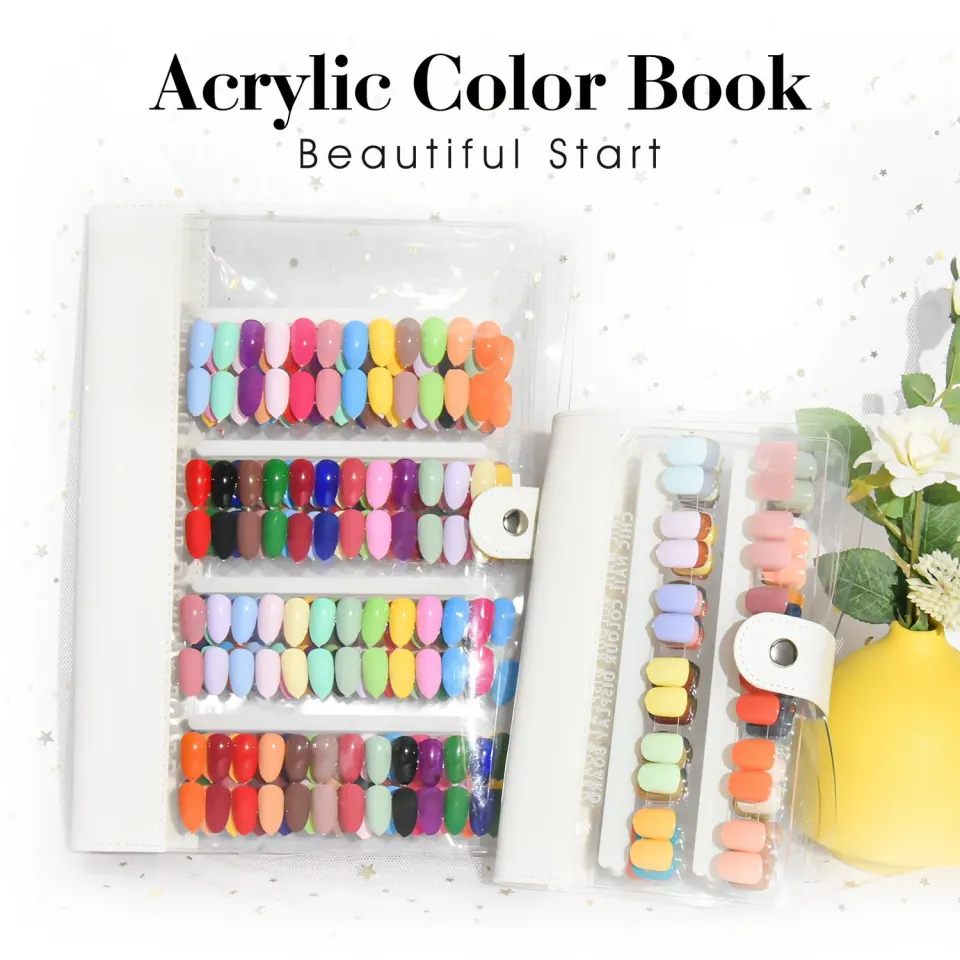 Venalisa Acrylic Color Book espositore tip trasparente 120 posti
