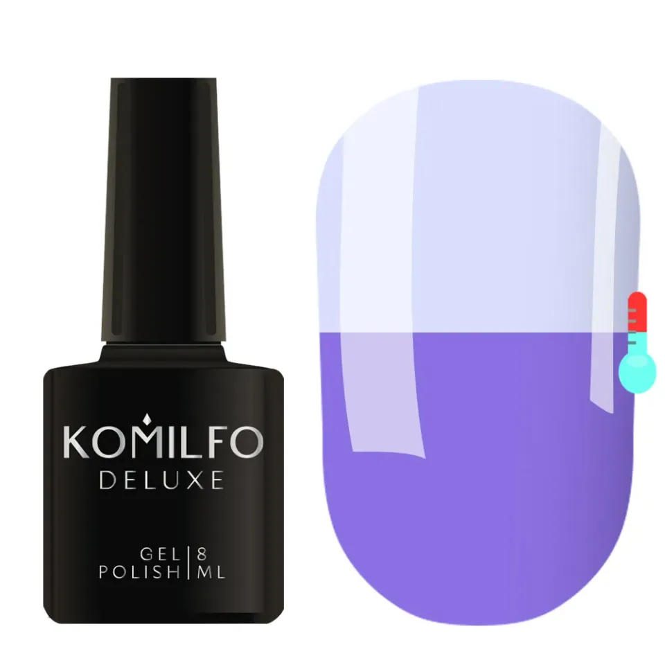 Komilfo DeLuxe Termo C019 smalto semipermanente 8 ml termico