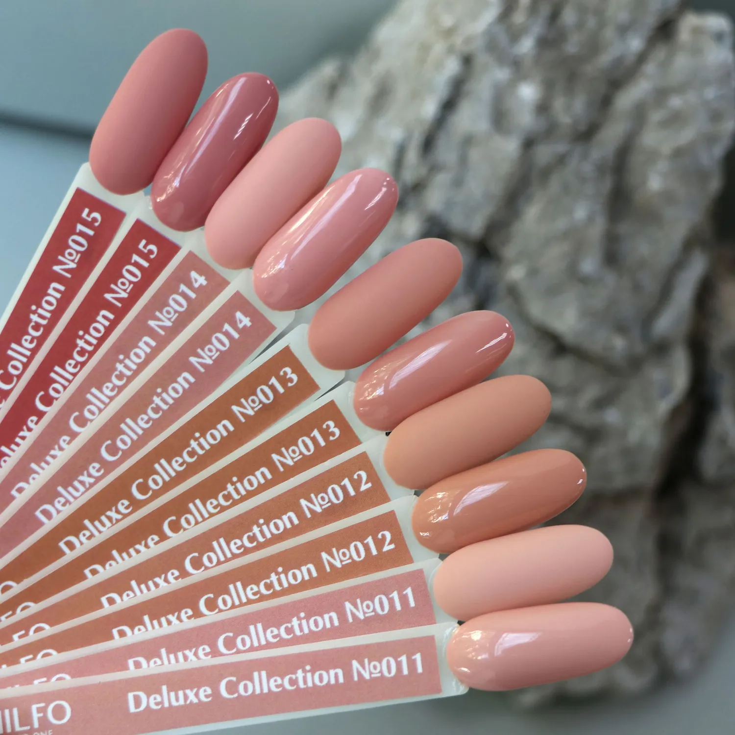 Komilfo Deluxe Series palette colori espositore