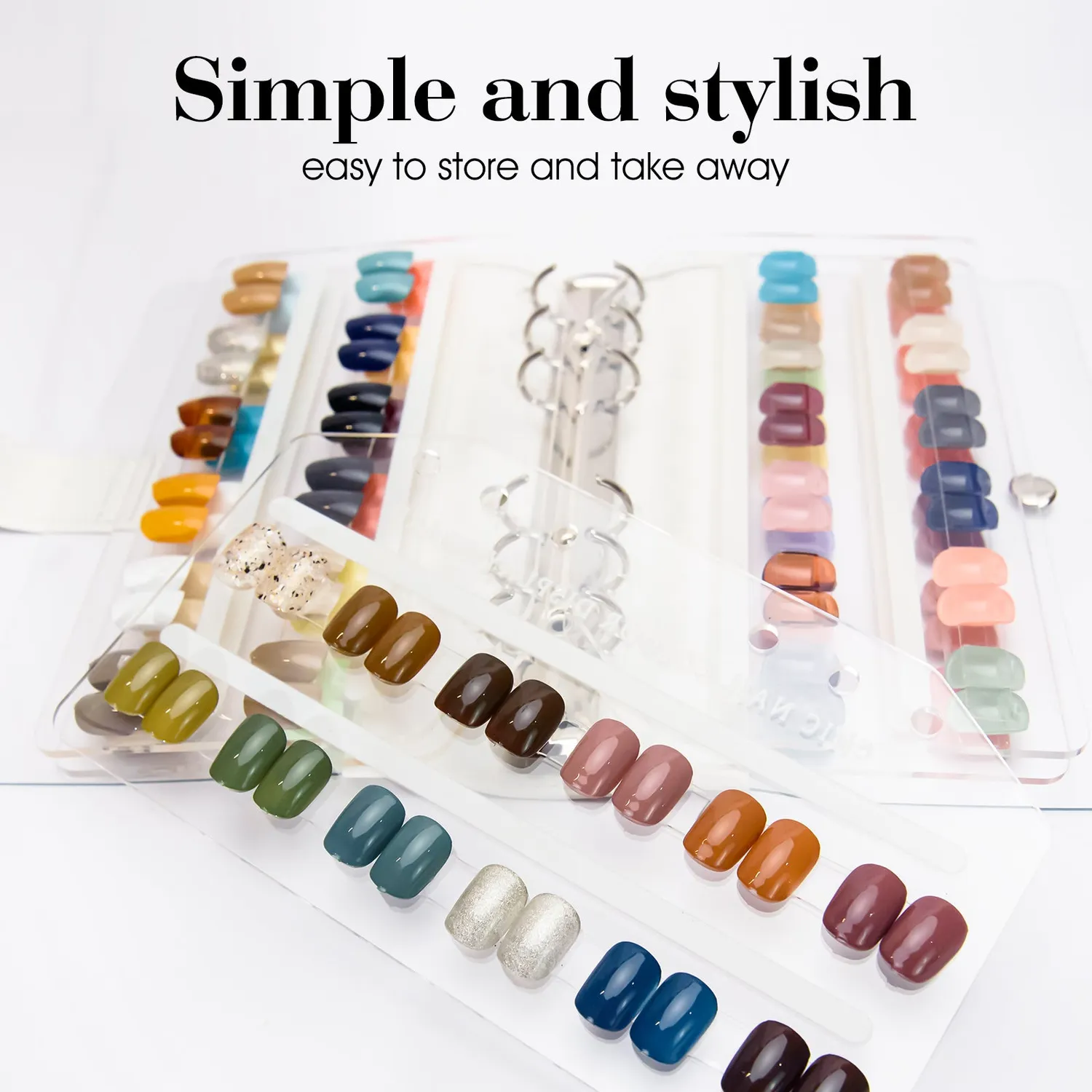 Venalisa Acrylic Color Book espositore tip trasparente 120 posti