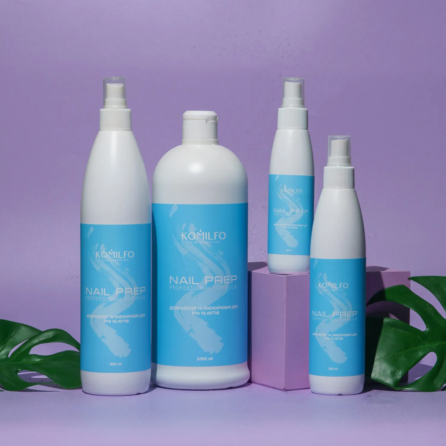 Komilfo Nail Prep sgrassatore unghie 250 ml pesca