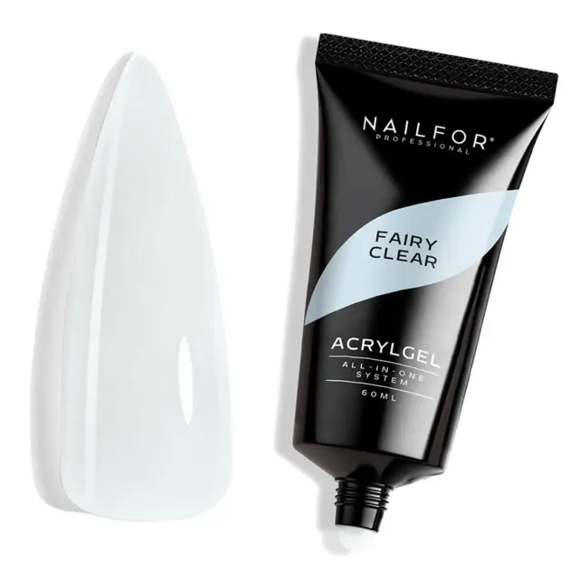 Nailfor Acrylgel Transparent Clear tubo 30ml resistente