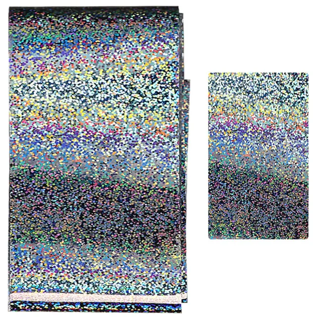 Komilfo Foil Design foil unghie argento pois olografica