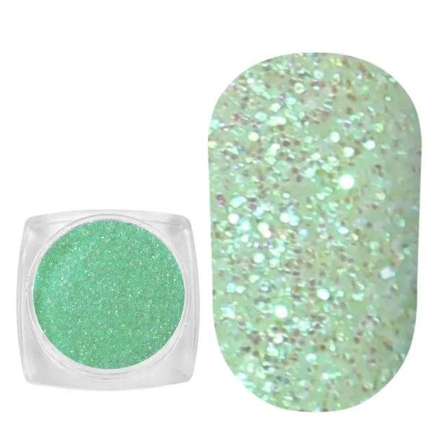 Komilfo Rainbow 513 glitter unghie 2,5 g 0,2 mm olografico