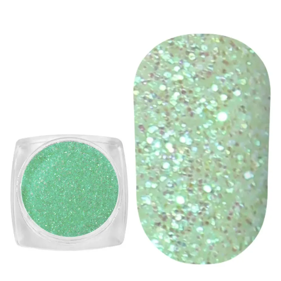 Komilfo Rainbow 513 glitter unghie 2,5 g 0,2 mm olografico