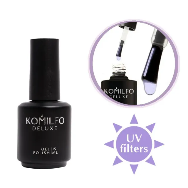 Komilfo No Wipe UV Top 15 ml antigiallo