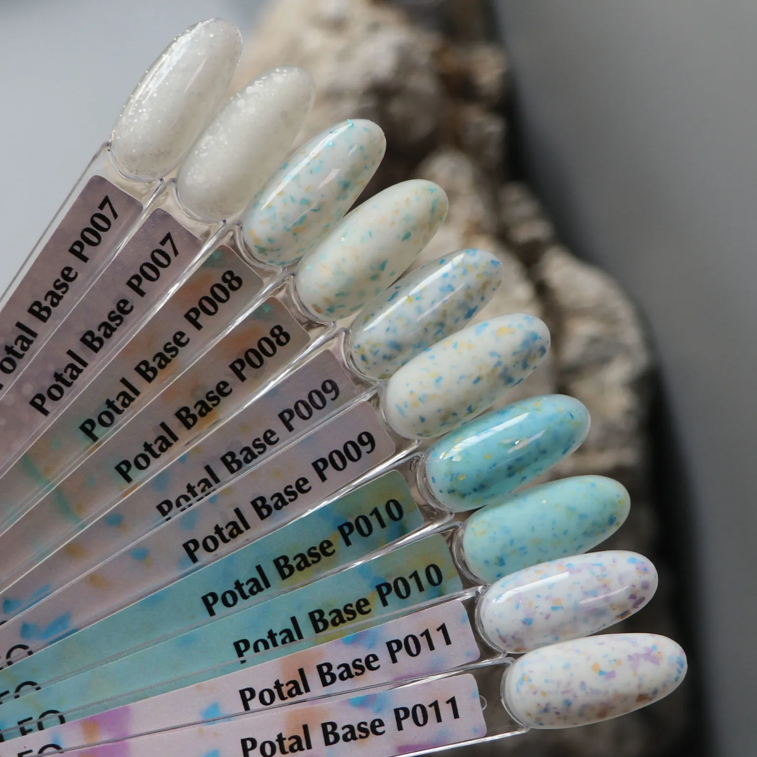 Komilfo Potal Base P010 base semipermanente 8 ml blu oro
