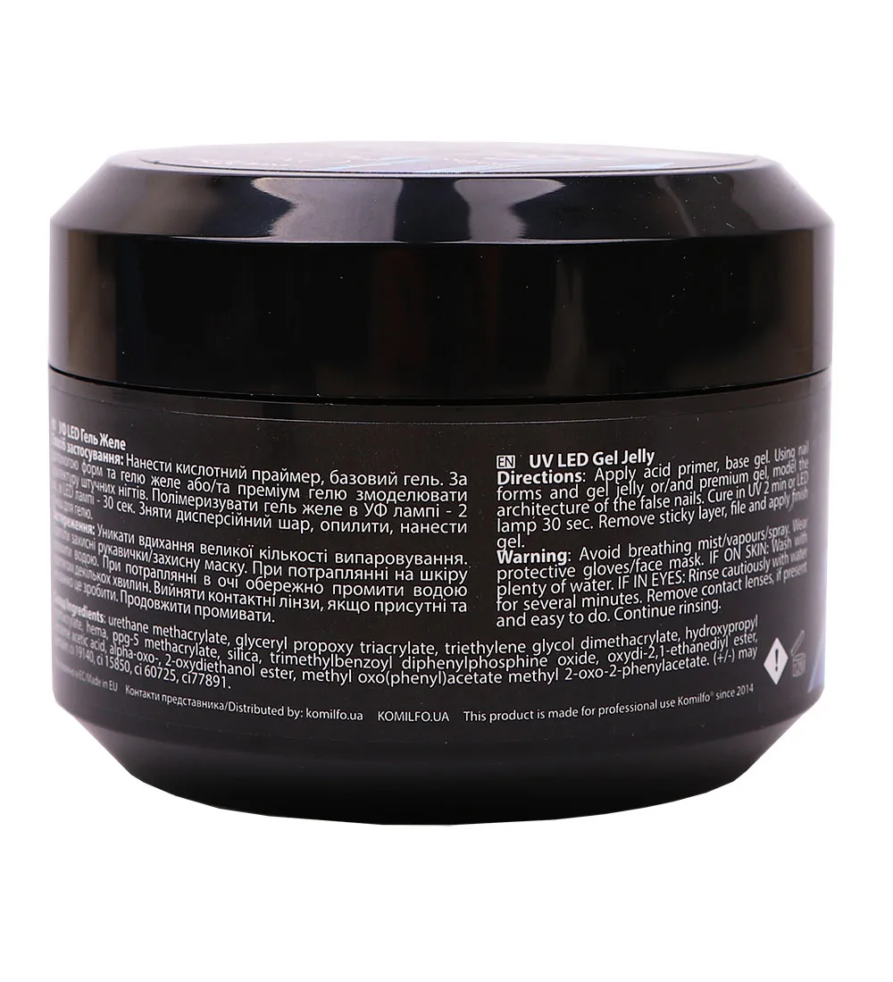 Komilfo Gel Jelly Bright White Violet gel 50 g