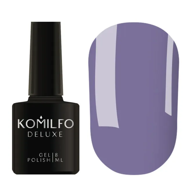 Komilfo Deluxe Series D117 smalto gel azzurro 8 ml coprente