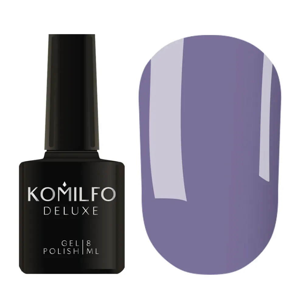 Komilfo Deluxe Series D117 smalto gel azzurro 8 ml coprente