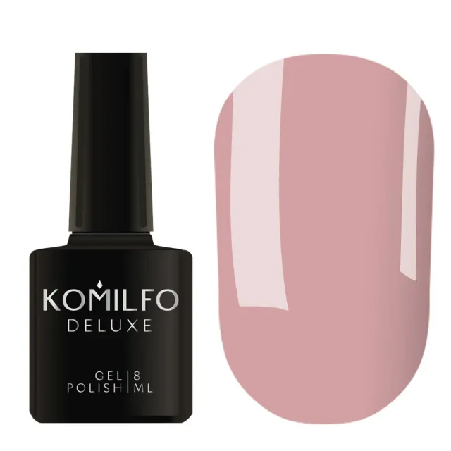 Komilfo Deluxe Series D057 smalto semipermanente 8 ml malva coprente