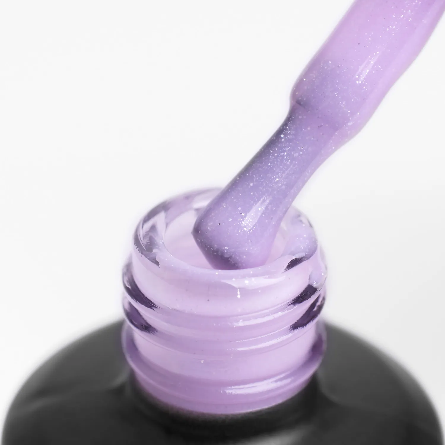 Komilfo PolyGel 009 polygel 15 ml viola glitter