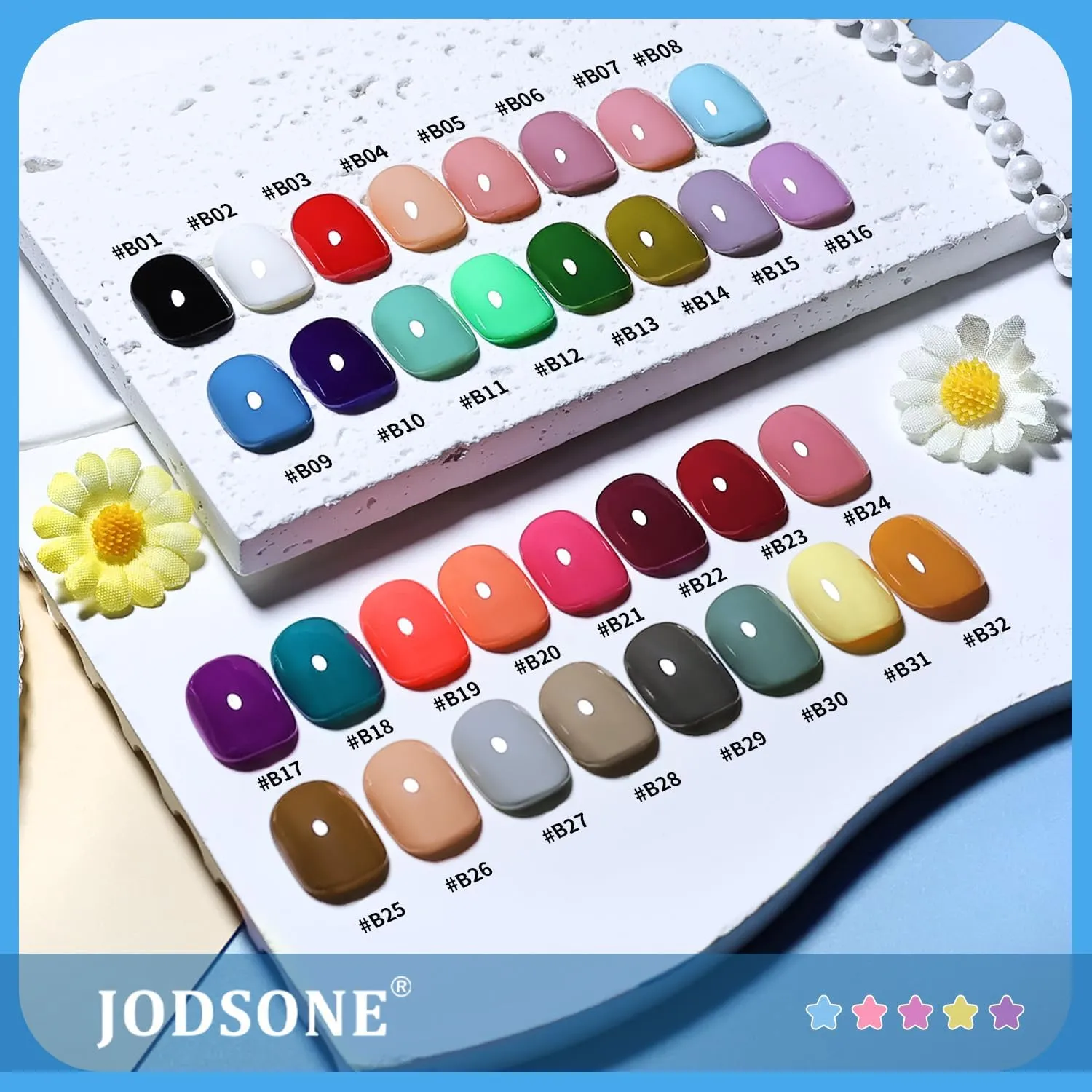 Jodsone 32KIT-SUNO5-01 kit semipermanente 32 colori lampada