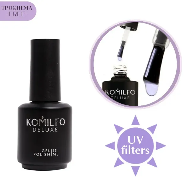 Komilfo No Wipe with Filters top senza dispersione 15 ml