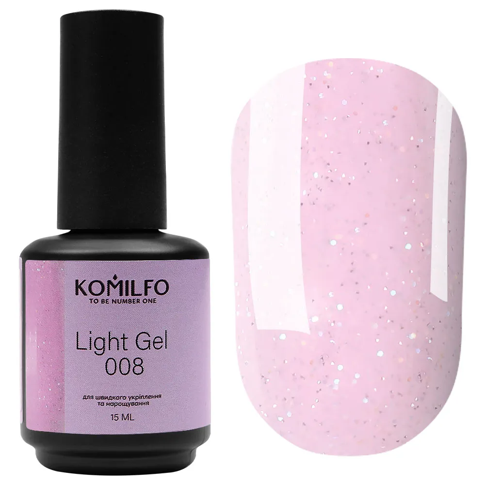 Komilfo Light Gel 008 gel liquido 15 ml nude