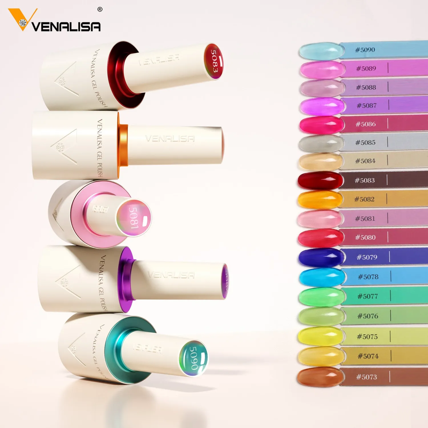 Venalisa Gel Polish smalto semi-trasparente jelly 10ml TPO free