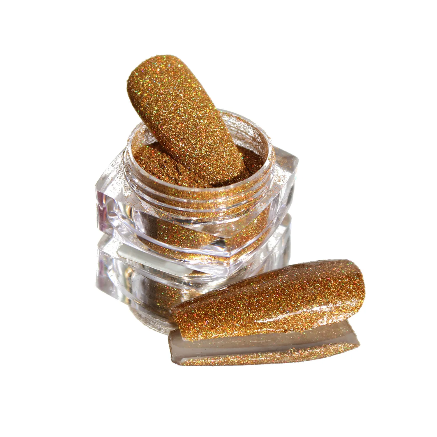 Komilfo 003 glitter unghie oro olografico 2,5 g