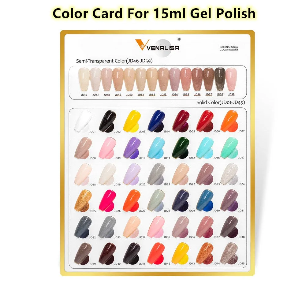 Venalisa Color Card VIP cartella colori 501-560 60 posti