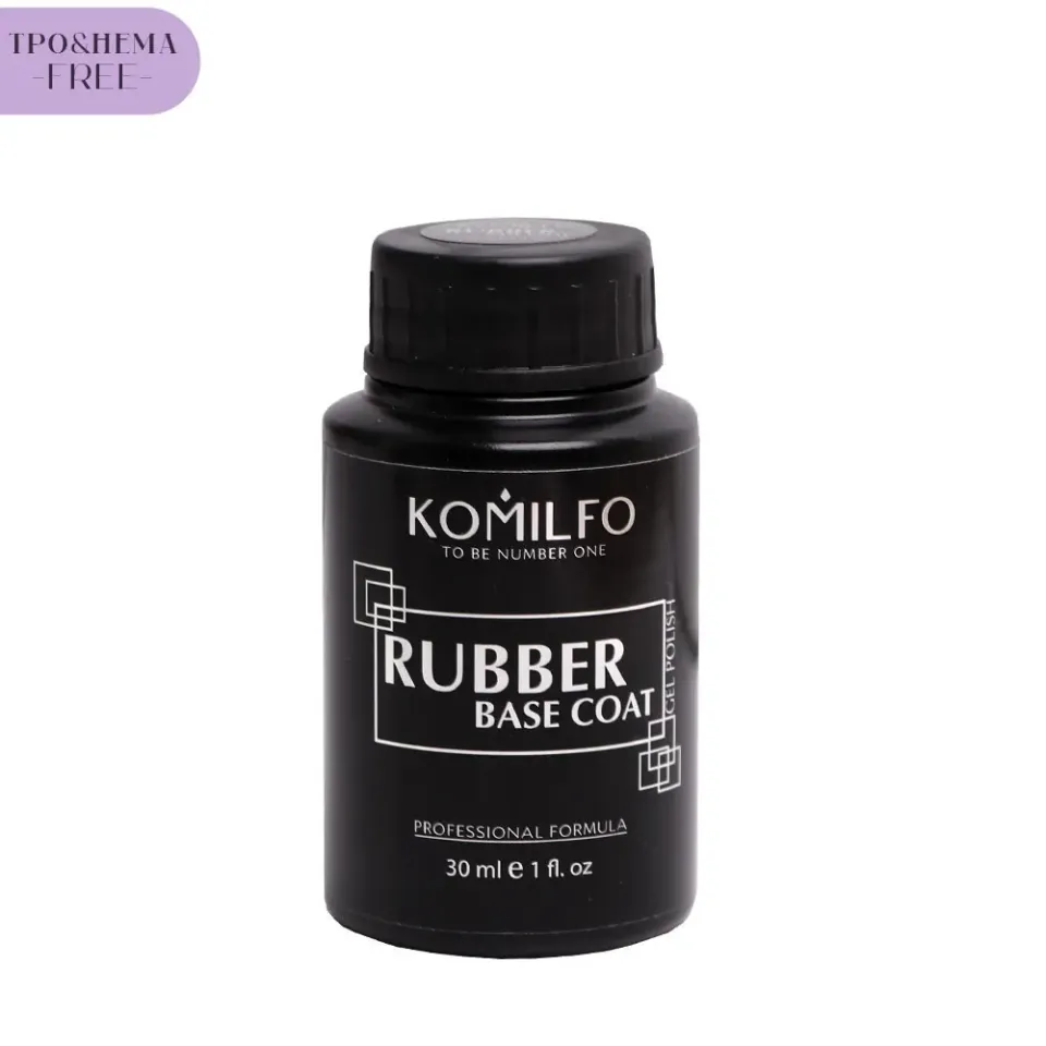 Komilfo Rubber Base Coat base 30 ml barattolo trasparente