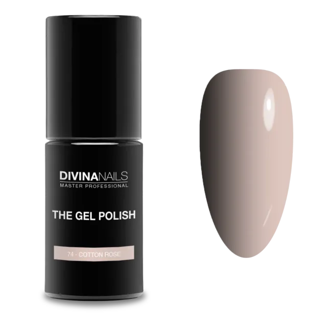 Diva Nails The Gel Polish 74 Cotton Rose semipermanente 8ml rosa