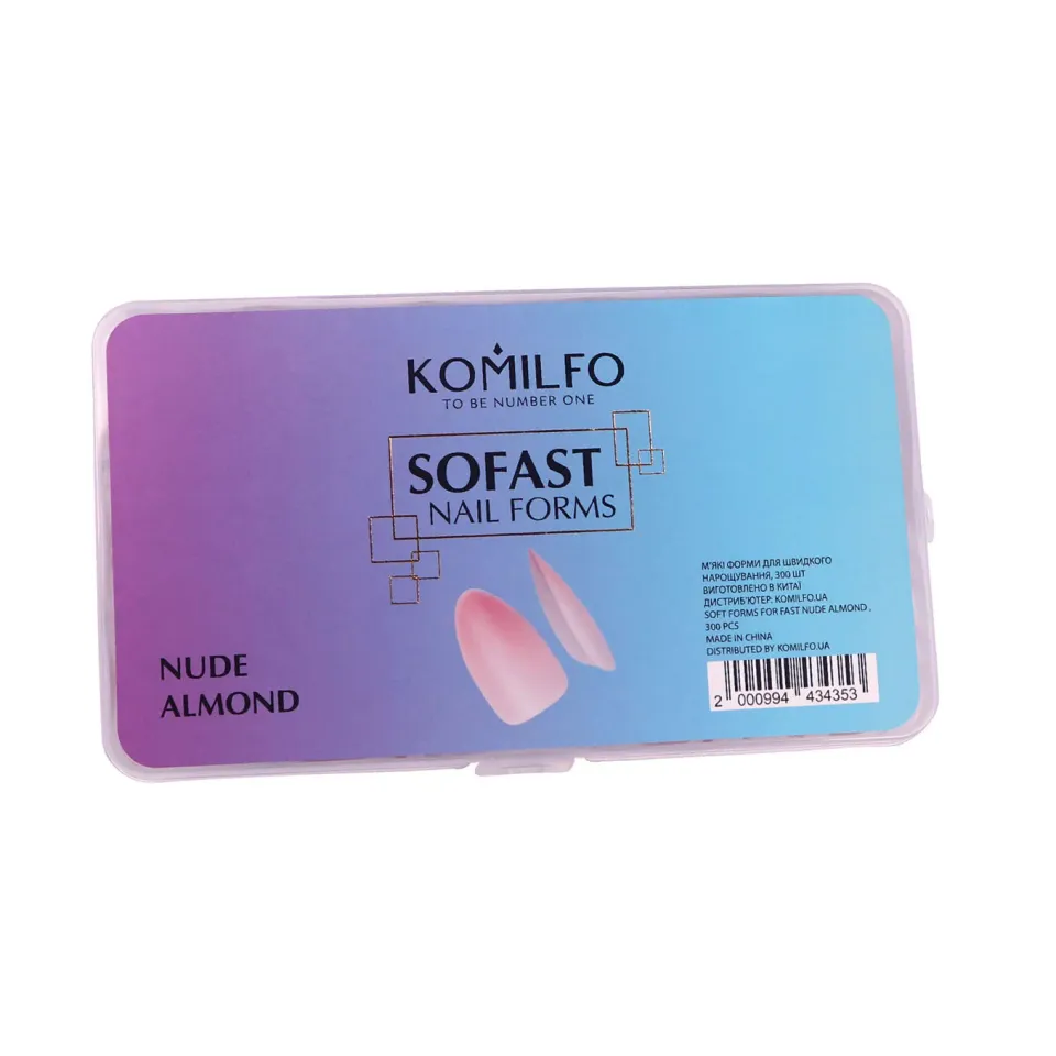 Komilfo SoFast Nude Almond dual form 300 pz mandorla